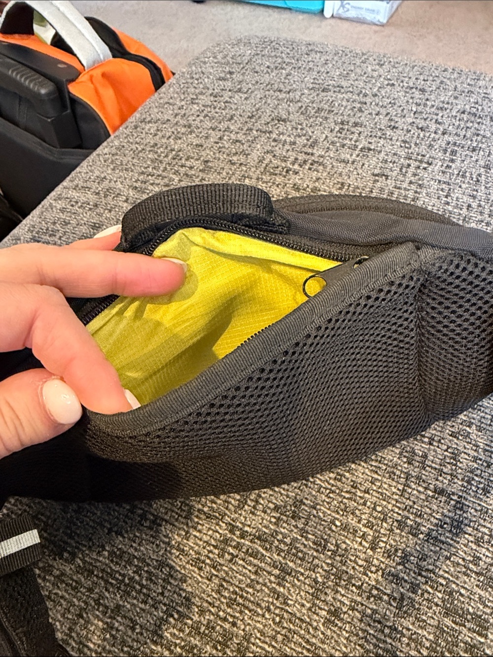 Pacsafe Black Anti-Theft Waist Pack Belt Bag rfid - Picture 7 of 9